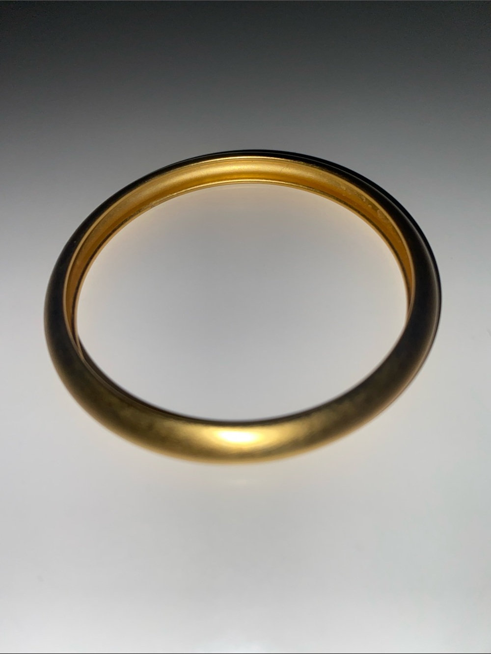 Gold-Tone Bangle Bracelet Sleek Boho Classic Style